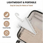 Rotating V-Shaped Closet Organizer