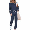 Striped Jogger Lounge Set