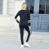 Striped Jogger Lounge Set