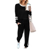 Striped Jogger Lounge Set