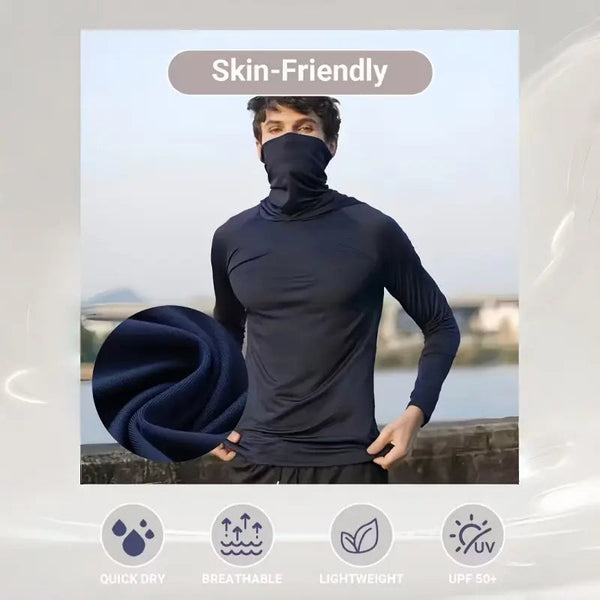 FlexFit Balaclava Hood Tee