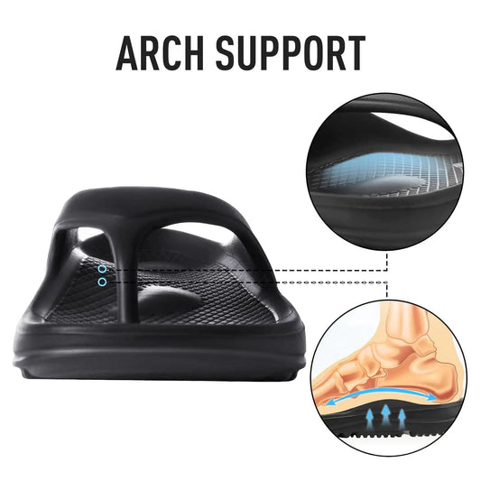 Cushioned Arch Relief Daily Walking Flip Flops