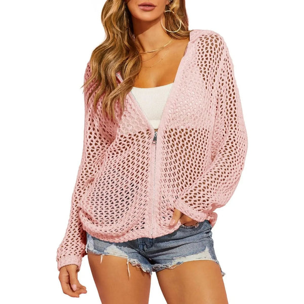 Everyday Knit Zip Cardigan